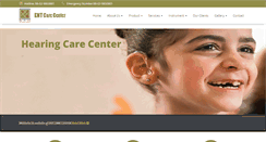 Desktop Screenshot of entcarecenter.com